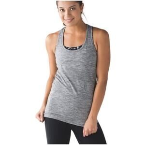 Lululemon Swiftly Tech Racerback 2.0 Heathered Grey | Sz 2